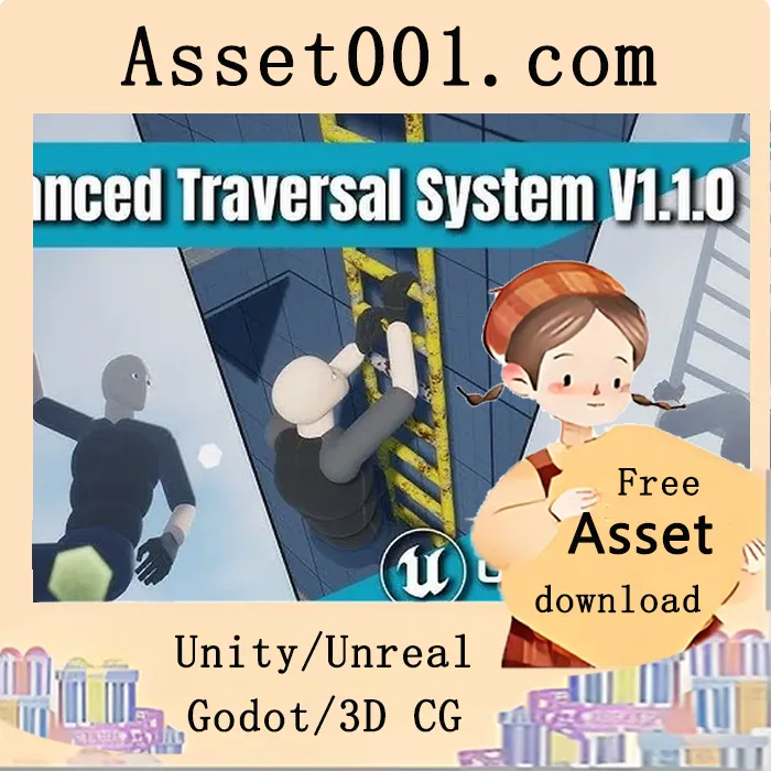 基于ALS的Unreal引擎高级穿行系统v1.11.0|Advanced Traversal System v1.16.0 (5.6) - GASP