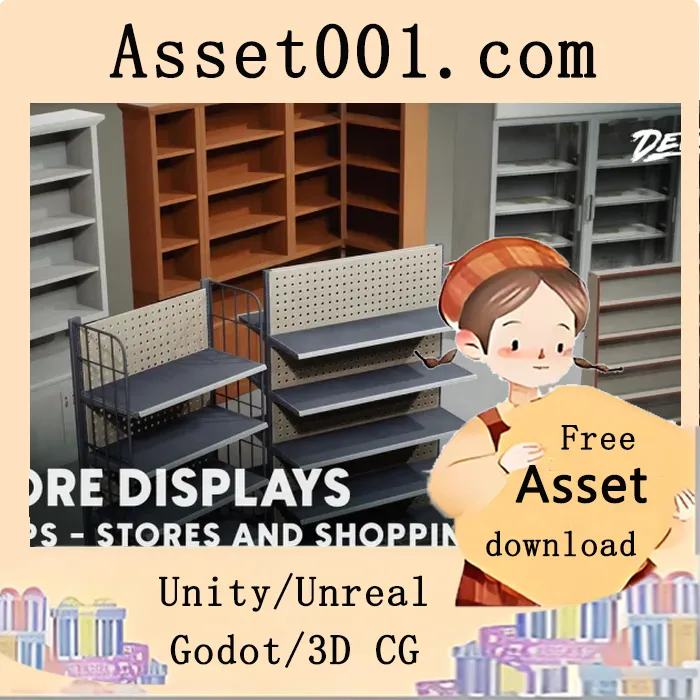 Stores VOL.1 - Shop and Grocery Displays (Nanite & Low Poly) v5.1+|Stores VOL.1 - Shop and Grocery Displays (Nanite & Low Poly) v5.1+