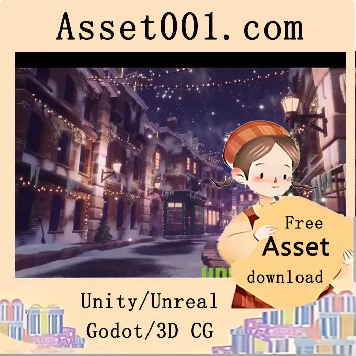 Stylized Christmas Town v1.0|Stylized Christmas Town v1.0
