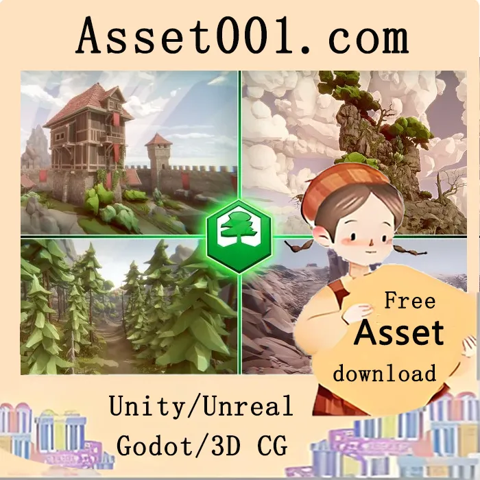 Low-Poly Big Environment Pack v1.0 (12 Mar 2024)|Low-Poly Big Environment Pack v1.0 (12 Mar 2024)
