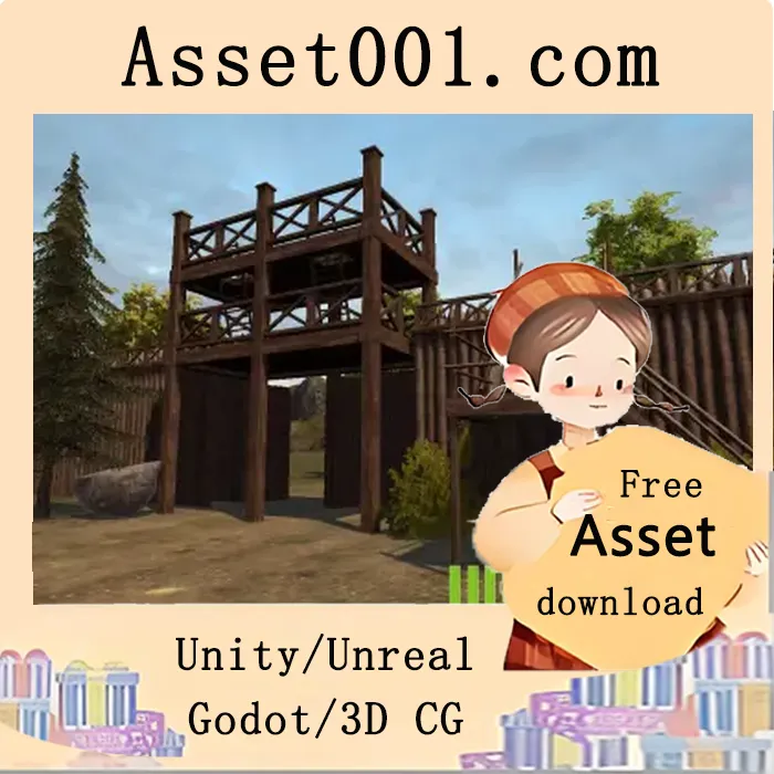 Medieval Wooden Fortification v1.1|Medieval Wooden Fortification v1.1