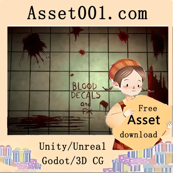 Blood Decals and FX (BuiltIn URP HDRP) v1.04|Blood Decals and FX (BuiltIn URP HDRP) v1.04