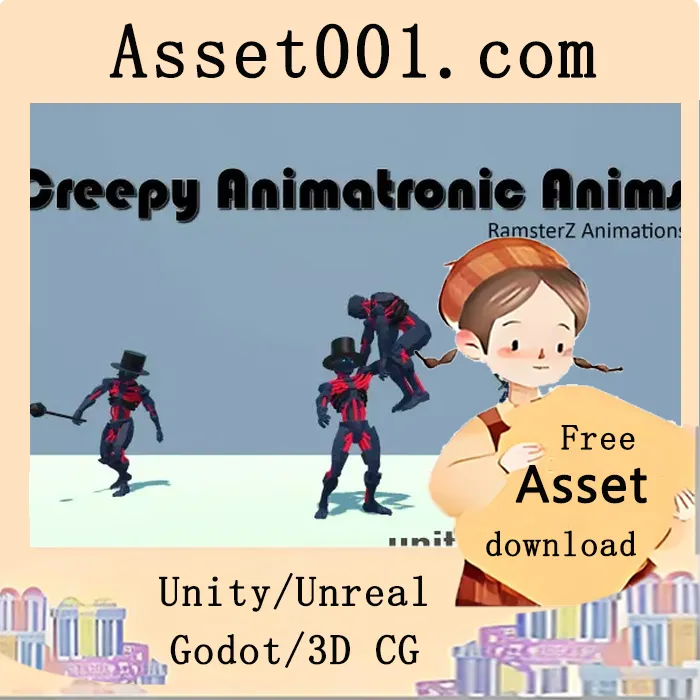 Creepy Animatronic Anims v1.0|Creepy Animatronic Anims v1.0