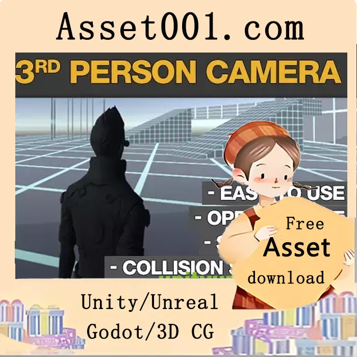 Unity第三人称相机插件功能详解|Third Person Camera v1.0.8.1