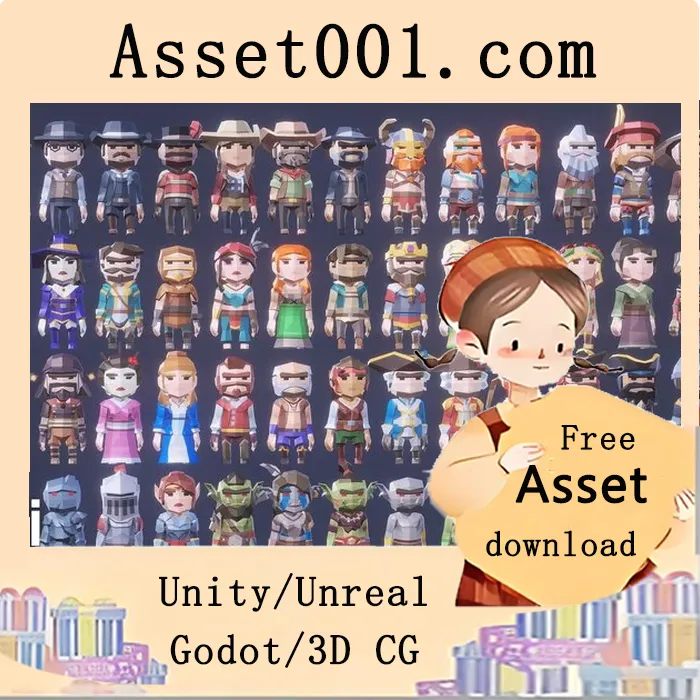 POLYGON MINI - Fantasy Character Pack 4.27+|POLYGON MINI - Fantasy Character Pack 4.27+