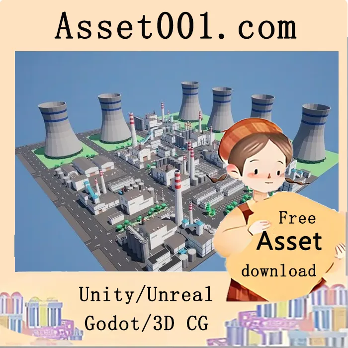 Modular Low Poly Factory [Desktop & Mobile] 5.7|Modular Low Poly Factory [Desktop & Mobile] 5.7
