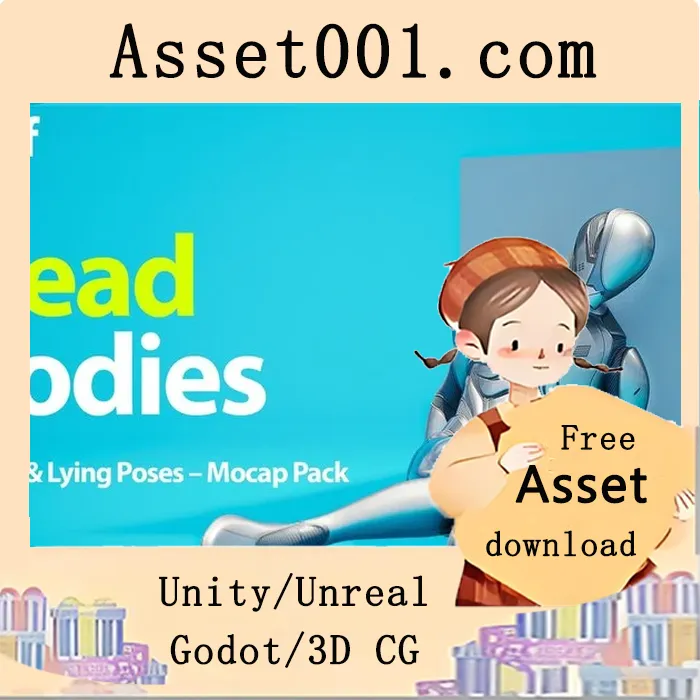 Dead Bodies Sitting & Lying Poses – Mocap Pack 5.7|Dead Bodies Sitting & Lying Poses – Mocap Pack 5.7