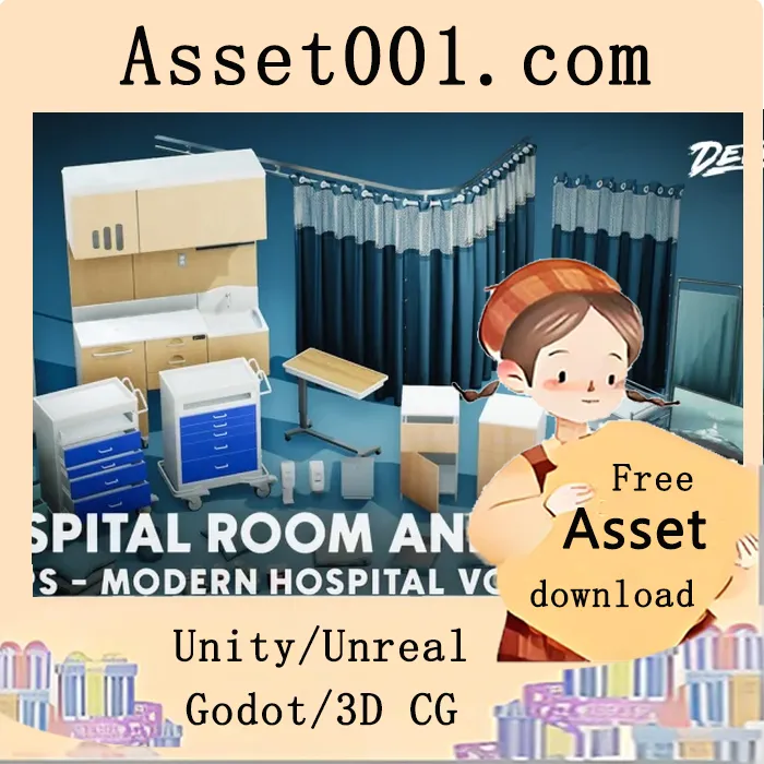 Modern Hospital Props VOL.5 v4.27+|Modern Hospital Props VOL.5 v4.27+