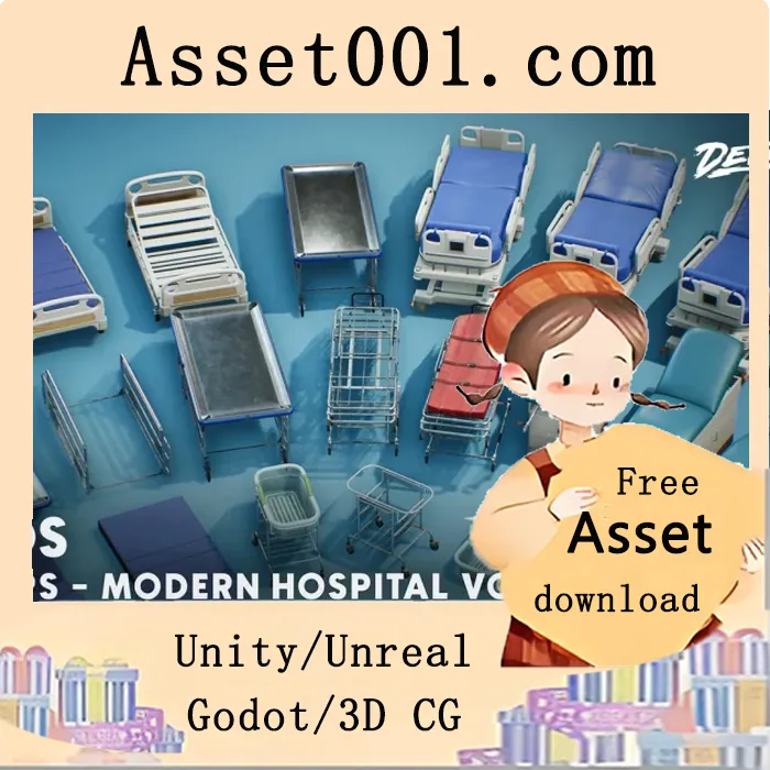Hospital Props VOL.3 - Beds v4.27+|Hospital Props VOL.3 - Beds v4.27+