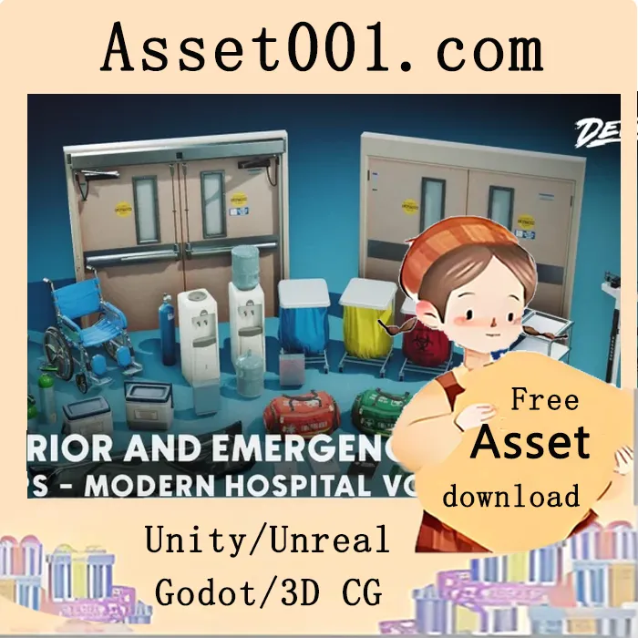 Hospital Props VOL.1 - Interior & Emergency Equipment v4.27+|Hospital Props VOL.1 - Interior & Emergency Equipment v4.27+