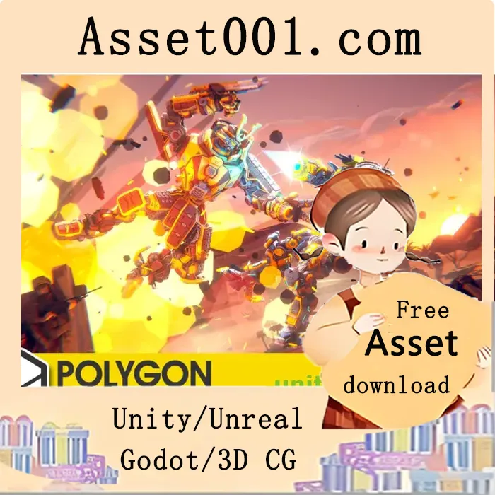 POLYGON - Mech Pack - Low Poly 3D Art by Synty v1.2.1|POLYGON - Mech Pack - Low Poly 3D Art by Synty v1.2.1