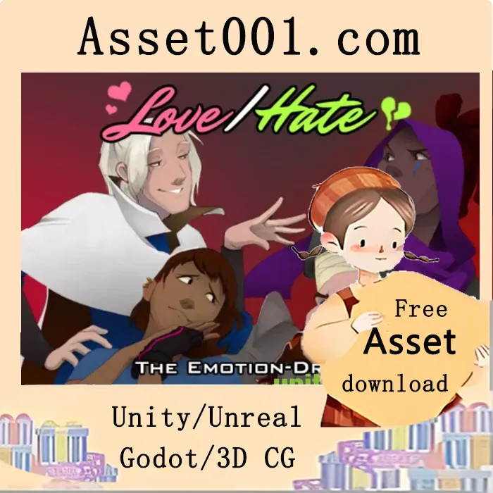 Unity游戏中实现自动情感与关系变化的解决方案：Love/Hate关系与人格模拟器|Love/Hate v1.10.70 (06 May 2026)