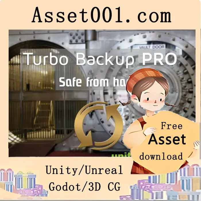 Turbo Backup PRO：Unity项目最快且安全的备份解决方案|Turbo Backup PRO v2024.1.2