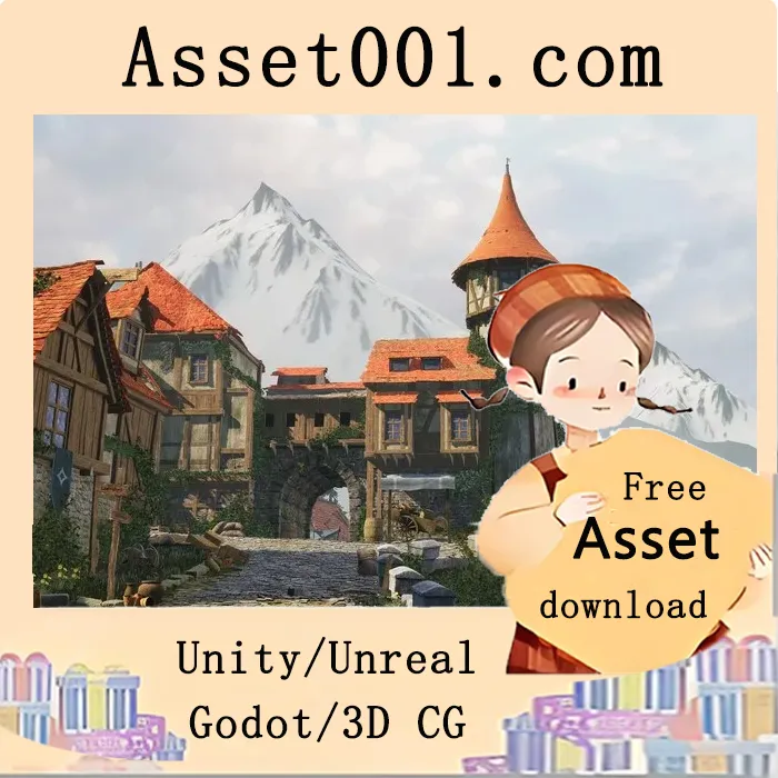 Medieval Lakeside Town v1.0|Medieval Lakeside Town v1.0