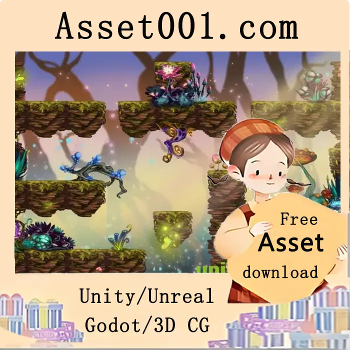 2D Tile Pack - Fantasy Forest v1.0|2D Tile Pack - Fantasy Forest v1.0