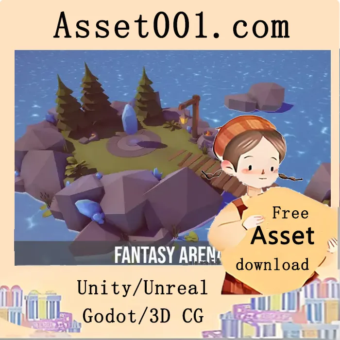 Low Poly Fantasy Arena v1.0|Low Poly Fantasy Arena v1.0