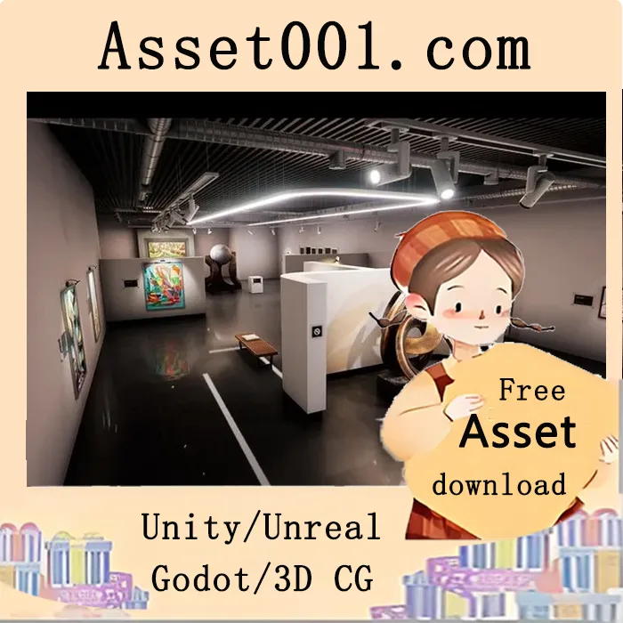 Modern Art Museum Environment ( Art Museum Exhibition Showroom ) v5.4|Modern Art Museum Environment ( Art Museum Exhibition Showroom ) v5.4