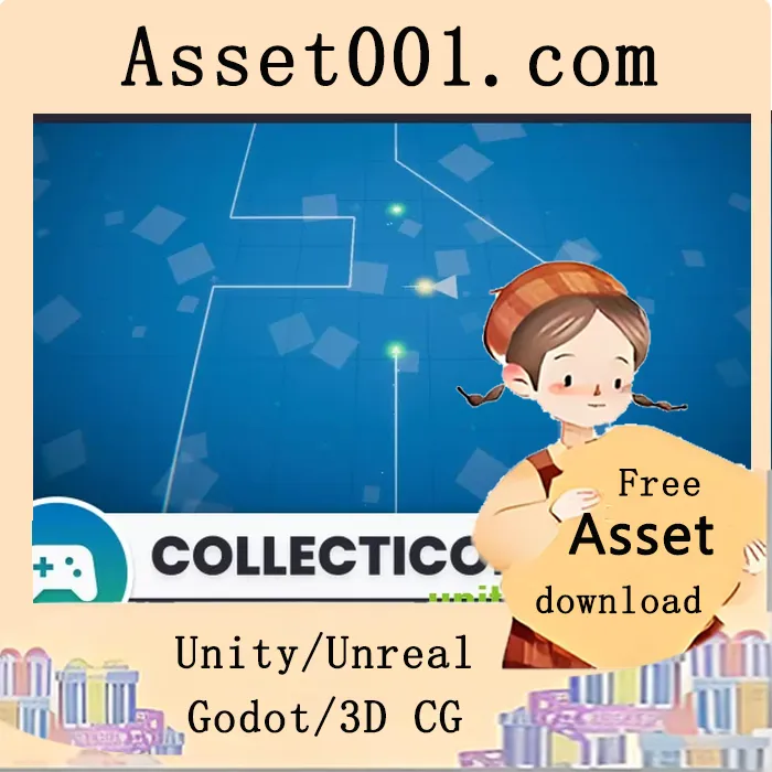 基于2.5D弧形游戏的完整示例项目：Collecticon游戏模板|Collecticon - Game Template v1.3 (29 Apr 2026)