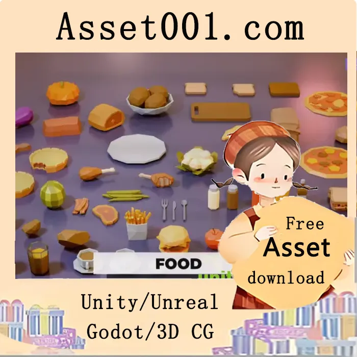Food Low Poly Pack|Food Low Poly Pack