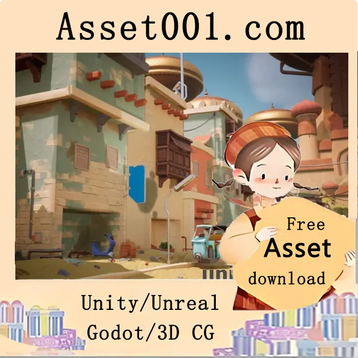 Stylized Indian City ( Stylized , City , Stylised ) v5.3+|Stylized Indian City ( Stylized , City , Stylised ) v5.3+