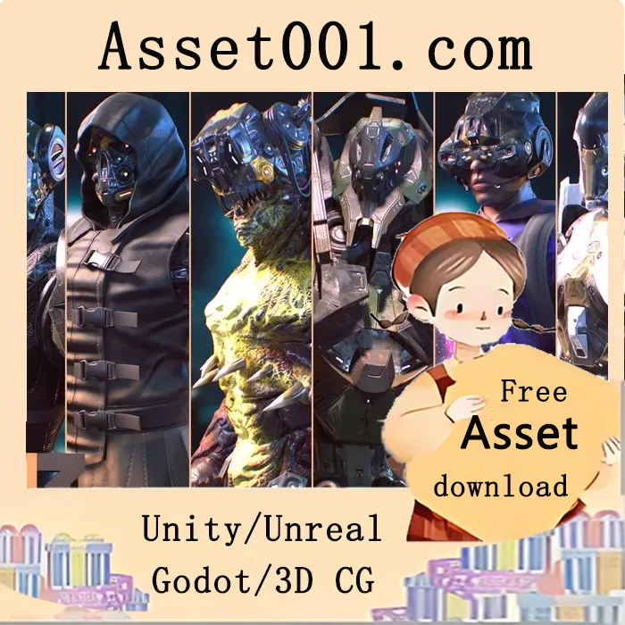 Sci-Fi Characters (Pack) Vol.2 v1.0|Sci-Fi Characters (Pack) Vol.2 v1.0