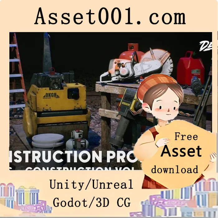 Construction Site VOL. 2 - Tools, Parts, and Machine Props 5.7|Construction Site VOL. 2 - Tools, Parts, and Machine Props 5.7
