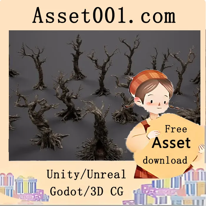 Twisted Dead Trees Pack|Twisted Dead Trees Pack