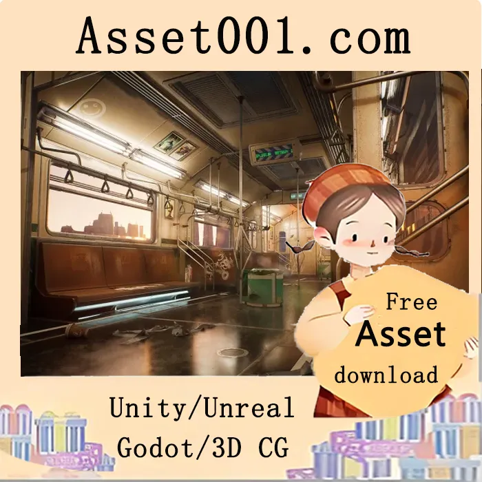 Cyberpunk Subway Train Kit v5.0+|Cyberpunk Subway Train Kit v5.0+