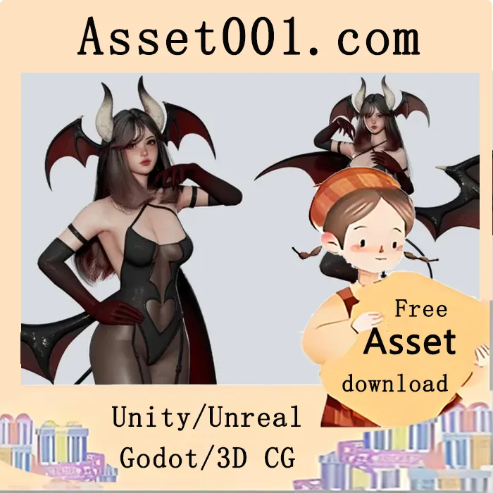 Succubus Lily - Game Ready v4.27+|Succubus Lily - Game Ready v4.27+