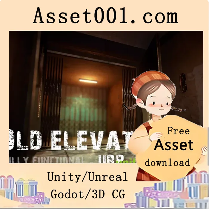 Old Elevator - Fully functional - URP v1.0|Old Elevator - Fully functional - URP v1.0