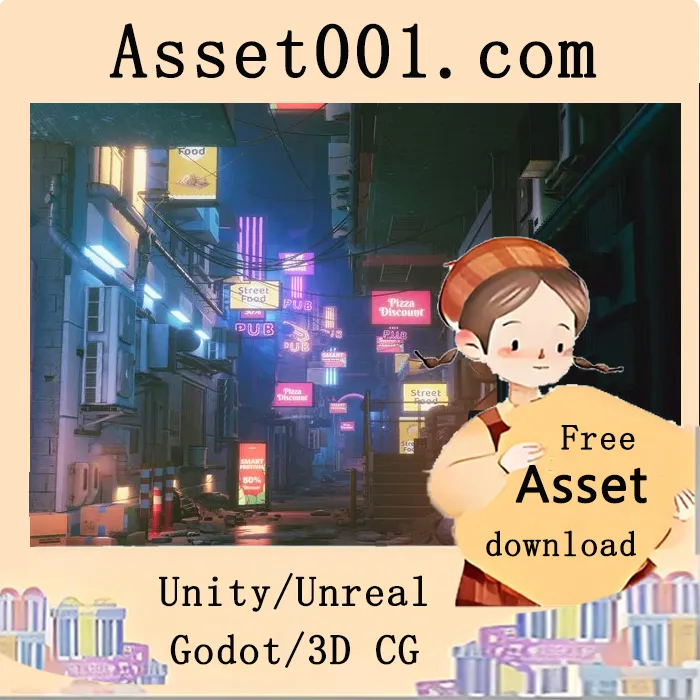 Unity官方下载：包含262个独特网格的“大贫民区巷道”环境资产|Big Slum Alley v1.0 (10 Mar 2026)