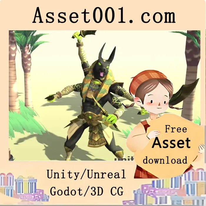 Egypt Pack - Anubis Boss v1.0|Egypt Pack - Anubis Boss v1.0
