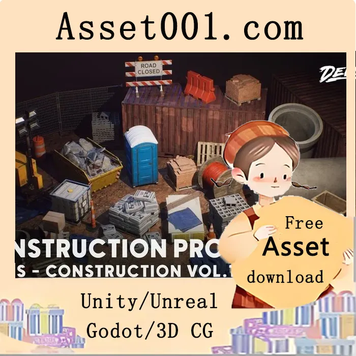 Construction Site VOL. 1 - Supply and Material Props 5.7|Construction Site VOL. 1 - Supply and Material Props 5.7