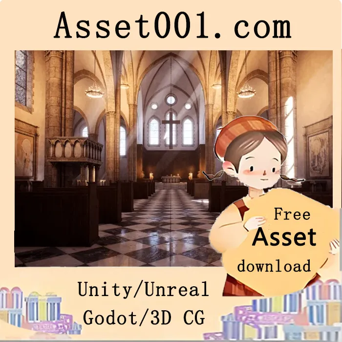 Medieval Modular Church (With Interiors) v4.27+|Medieval Modular Church (With Interiors) v4.27+