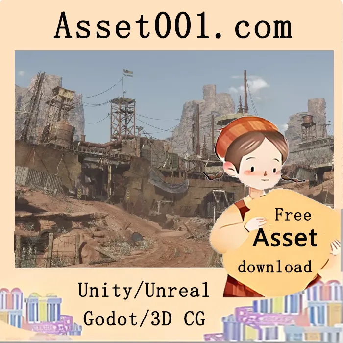 Post Apocalyptic Wasteland Environment v2.0|Post Apocalyptic Wasteland Environment v2.0