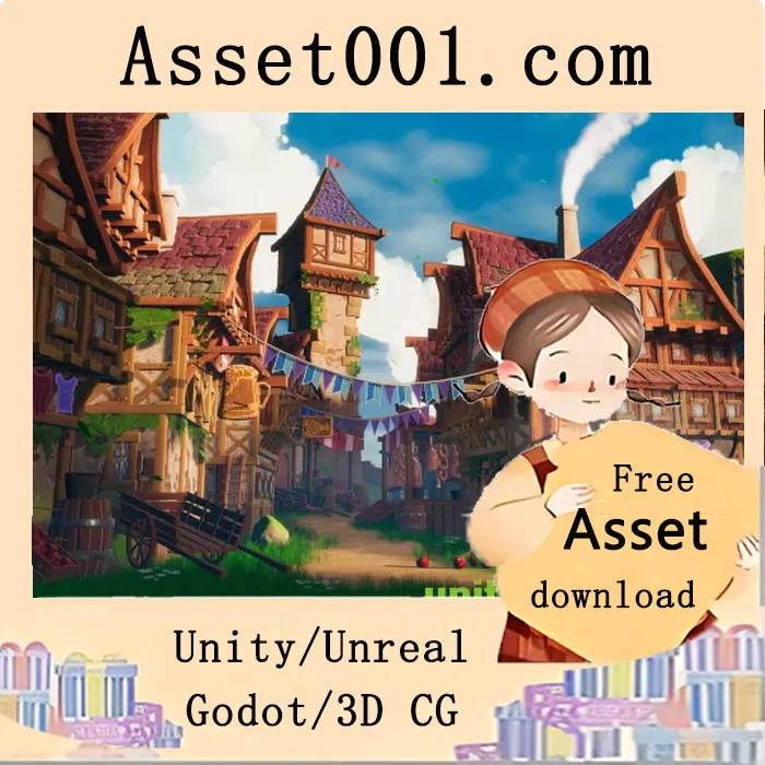 Modular Stylized Medieval Town v1.0|Modular Stylized Medieval Town v1.0