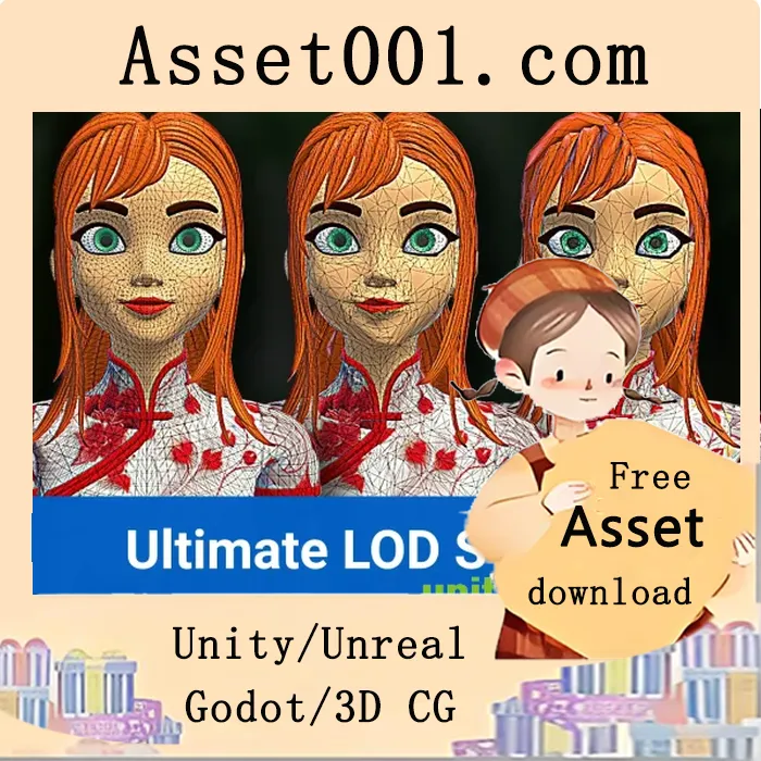 Unity Ultimate LOD系统：自动LOD生成器与网格简化工具|Ultimate LOD System MT - Automatic LOD Generator, Mesh Simplifier & More v3.4.4
