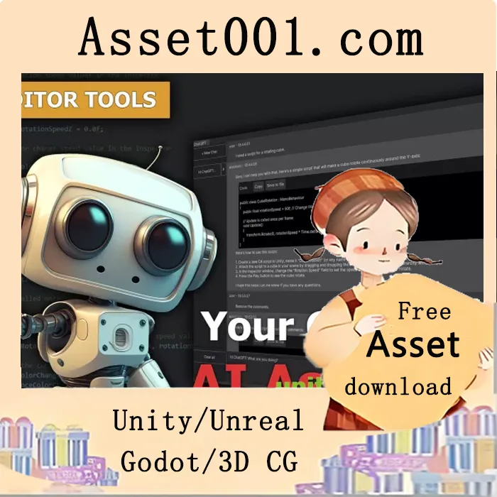 uAI助手：基于GPT-4 Turbo与DALL-E 3的Unity AI扩展工具|uAI - AI Assistant v1.4.0