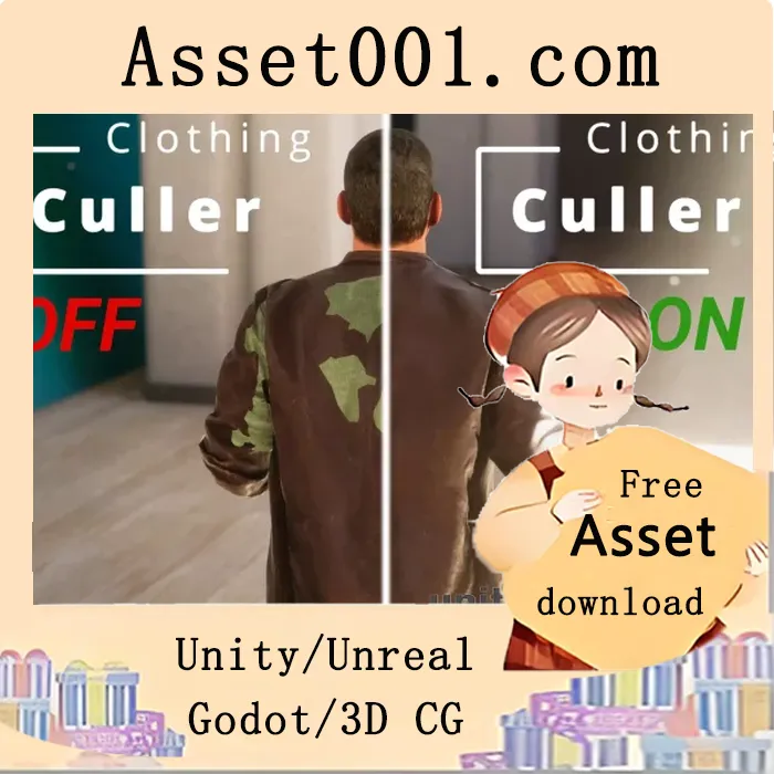 Unity Clothing Culler 工具详解：解决角色与服装组合的裁剪问题|Clothing Culler v1.1.13