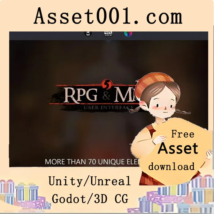 RPG MMO UI 5 v1.7|RPG MMO UI 5 v1.7