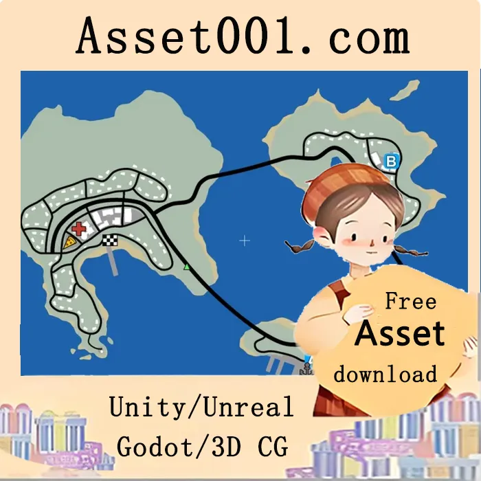 基于网格的迷你地图系统：Unreal引擎中的高效地图解决方案|Tile Based Minimap v5.3-5.7