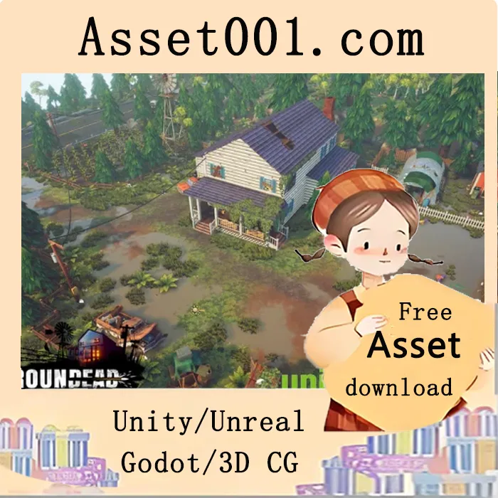 SurrounDead 生存游戏资产包：1500+ 高质量贴图与模块化资源集合|SurrounDead - Survival Game Assets (Bundle) v4.27+