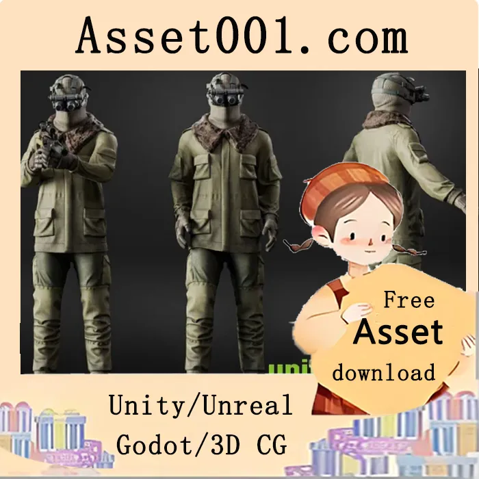 支持高度自定义的俄罗斯士兵模块化模型|Modular Russian Soldier v4.27+