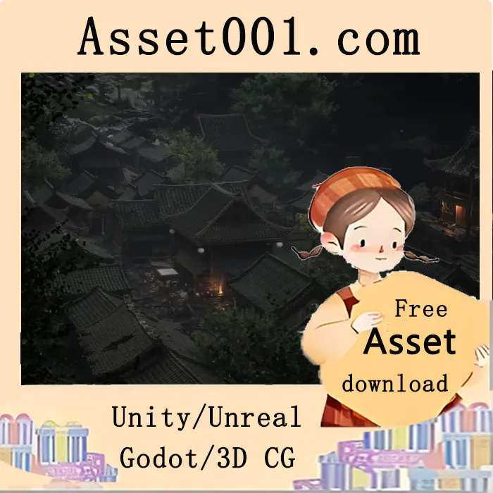 亚洲村庄场景技术规格详解|ASIAN - Village v5.0+