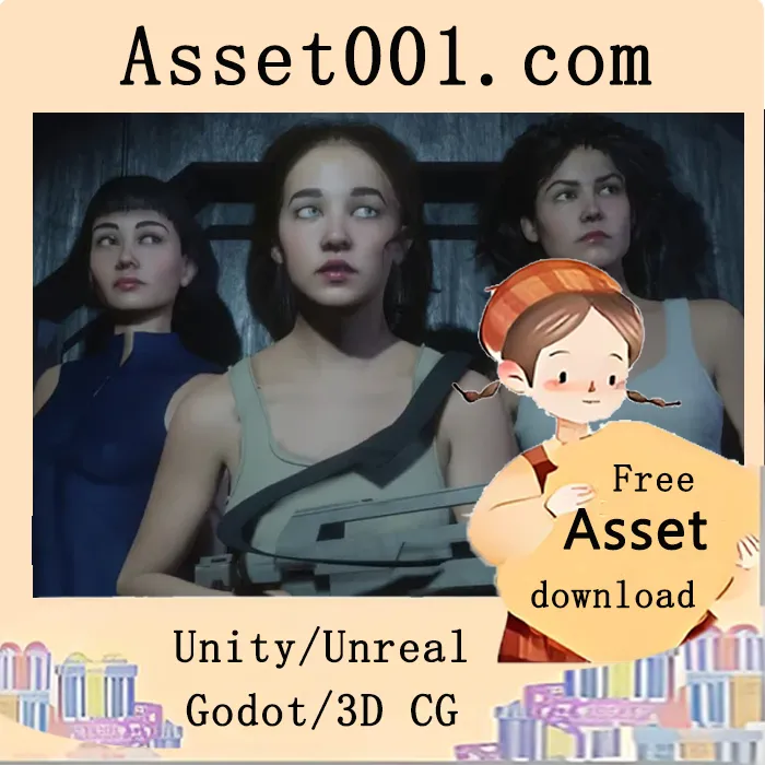 异星女孩：Unity引擎中的创意角色设计实践|Alien Girls