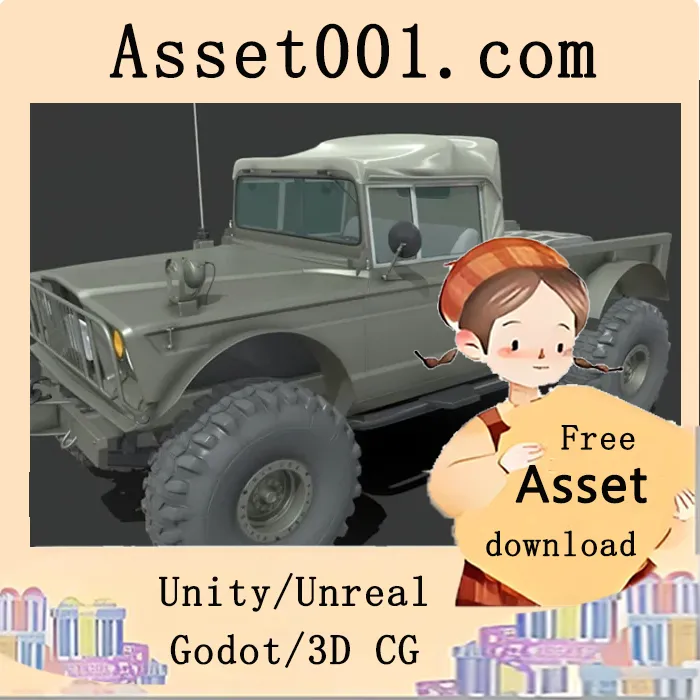 经典老式吉普车模型在Unity中的应用实践|Old Jeep 1967 Model