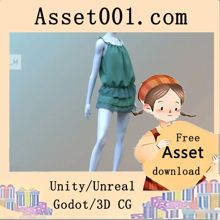 Unity引擎中如何高效实现角色服装更换系统|20s dress