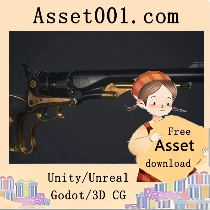 Colt Westwood ElDorado low-poly|Colt Westwood ElDorado low-poly