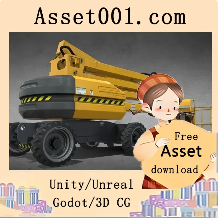 articulating boom lift 在 Unity 中的实现与应用|Articulating Boom Lift