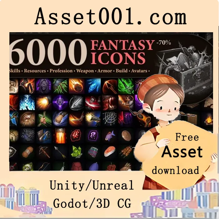 6000 Fantasy Icons v1.2